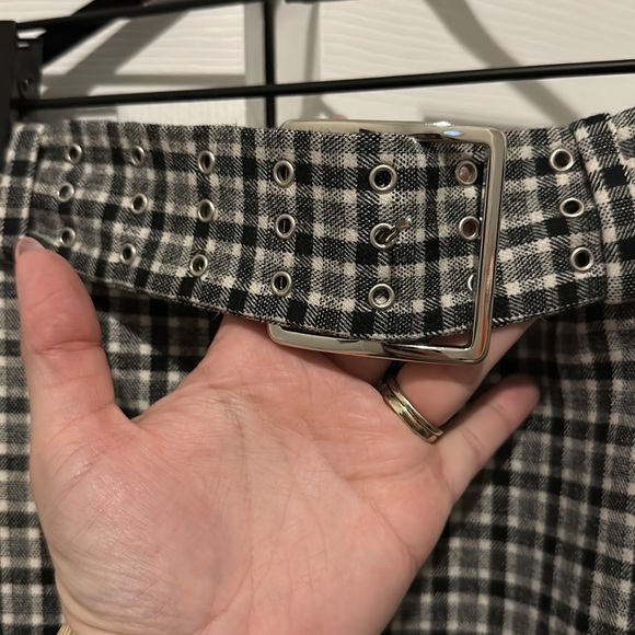 Altuzarra Black and White Checkered Pencil Skirt - Size 38 (US 6) - Picture 3 of 6